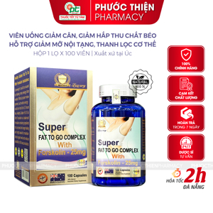 Viên giảm cân Super Fat To Go
