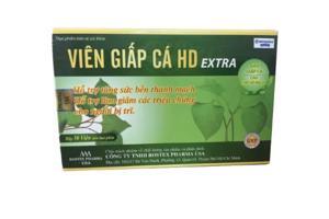 Viên Giấp Cá Phòng Ngừa Bệnh Trĩ, Táo Bón 30 Viên