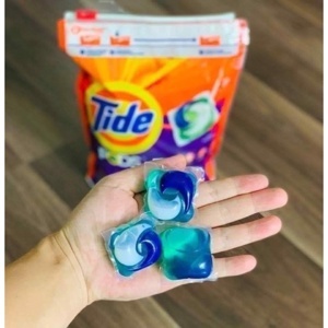 Viên giặt quần áo Tide Pods 3 In 1 dành cho máy giặt, 42 viên