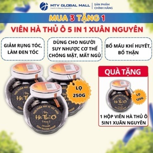 Viên hà thủ ô 5 trong 1 Xuân Nguyên hũ 250g