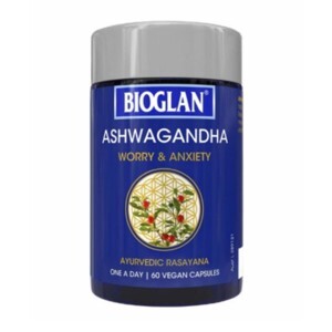 Viên hỗ trợ an thần Bioglan Ashwagandha 6000mg 60 viên