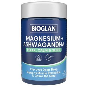 Viên hỗ trợ an thần Bioglan Ashwagandha 6000mg 60 viên