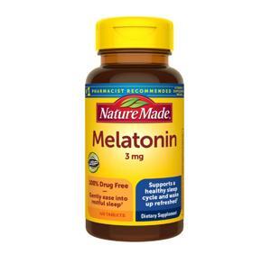 Viên hỗ trợ giấc ngủ Nature Made Supports restful sleep 3mg