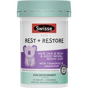 Viên hỗ trợ ngủ ngon cho trẻ Swisse Kids Rest & Restore 60 viên