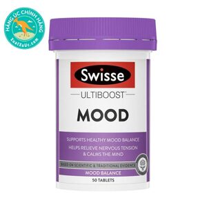 Viên hỗ trợ thần kinh Swisse Ultiboost Mood 50 viên