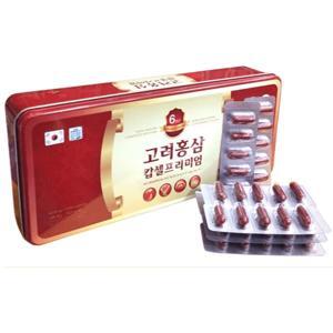 Viên hồng sâm cao cấp Daedong - Korea Red Ginseng Capsule - 830mg x 120 viên