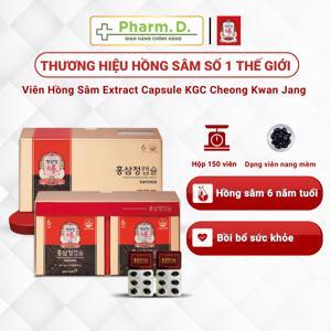 Viên hồng sâm Hàn Quốc cao cấp KGC Cheong Kwan Jang hộp 150 viên