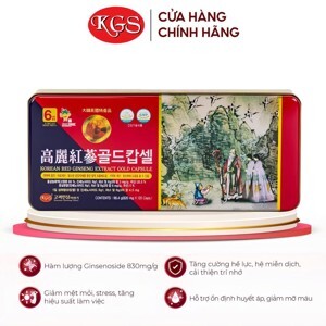 Viên hồng sâm KGS Hàn Quốc 2 lọ x 120 viên