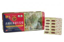 Viên hồng sâm nhung hươu linh chi KGS hộp 120 viên