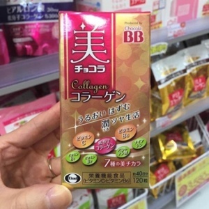 Viên làm đẹp da, xoá vết thâm BB Chocola Collagen 120 viên