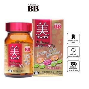 Viên làm đẹp da, xoá vết thâm BB Chocola Collagen 120 viên