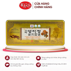 Viên linh chi Hàn Quốc KGS 830mg x 120 viên