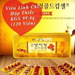 Viên linh chi Hàn Quốc KGS 830mg x 120 viên