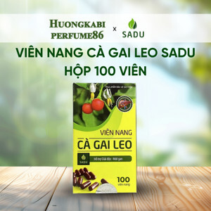 Viên Nang Cà Gai Leo Sadu Hộp 100 Viên