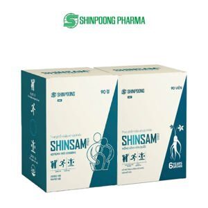 Viên nang hồng sâm 6 Years Korean Red Ginseng - 120 viên x 2 hộp