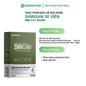 Viên nang hồng sâm 6 Years Korean Red Ginseng - 120 viên x 2 hộp