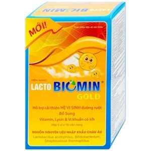 Viên Nang Lacto Biomin Gold New Hd Pharma 5X10