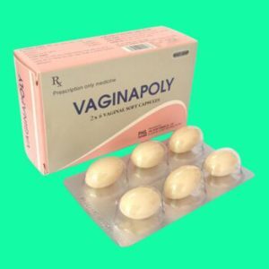 Viên nang mềm đặt âm đạo Vaginapoly (12 viên)