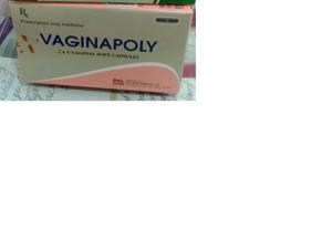 Viên nang mềm đặt âm đạo Vaginapoly (12 viên)