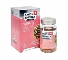 Viên nang tăng cường sức khỏe cho phụ nữ mang thai và cho con bú - Swiss Energy Prenatal Multivit (lọ 30 Viên)