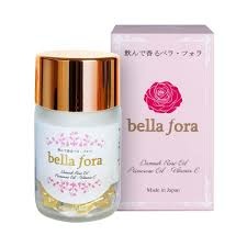 Viên nang tinh chất hoa hồng Bella Fora