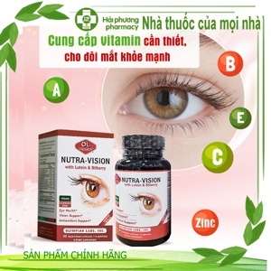 Viên nang uống bảo vệ đôi mắt luôn khỏe mạnh Nutra vision