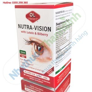 Viên nang uống bảo vệ đôi mắt luôn khỏe mạnh Nutra vision