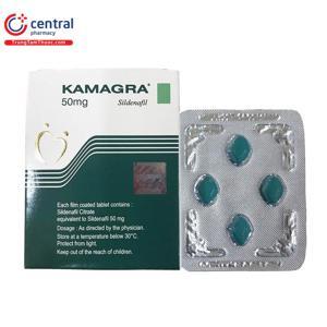 Viên nén kéo dài thời gian quan hệ Kamagra 50mg