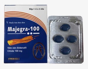 Viên nén kéo dài thời gian quan hệ Majegra 100mg