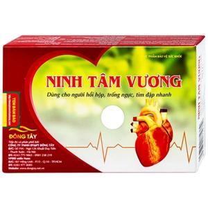 Ninh Tâm Vương - hỗ trợ điều trị chứng nhịp tim nhanh, hộp 30 viên