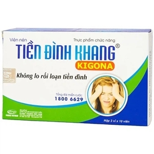 Viên nén Tiền Đình Khang Kigona- Không lo rối loạn tiền đình