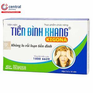 Viên nén Tiền Đình Khang Kigona- Không lo rối loạn tiền đình