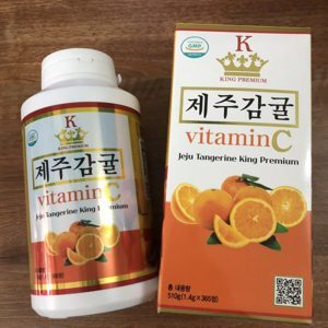 Viên ngậm Vitamin C Jeju Tangerine King Premium 365 viên