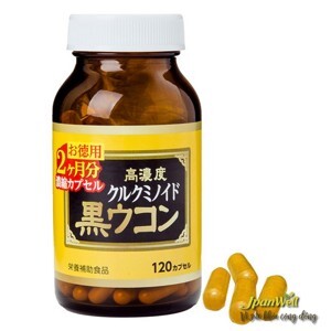 Viên nghệ đen hỗ trợ đào thải độc tố JpanWell Kuro Okon