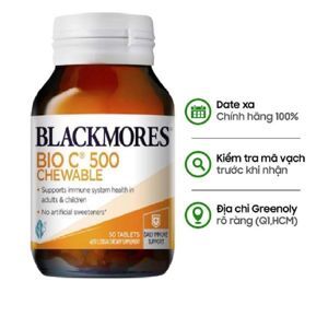 Viên nhai bổ sung Vitamin C Blackmores Essentials