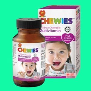 Viên nhai giúp trẻ ăn ngon Multivitamin plus lysine