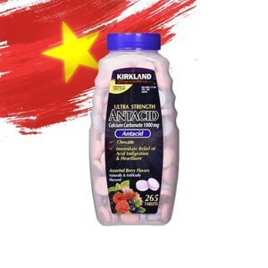 Viên nhai trị đau dạ dày Kirkland Ultra Strength Antacid 265 viên