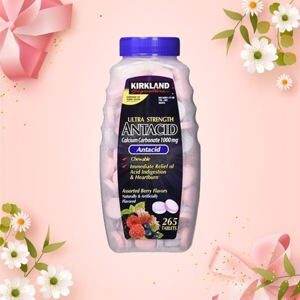 Viên nhai trị đau dạ dày Kirkland Ultra Strength Antacid 265 viên