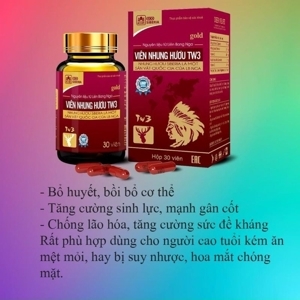 Viên nhung hươu TW3 giúp tăng cường sinh lực bồi bổ khí huyết