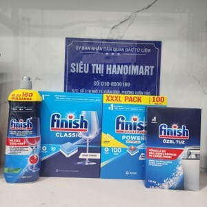 Viên rửa bát Finish All In 1 FVAT100LM 100 viên