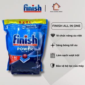 Viên rửa bát Finish All in 1 Max FVAM80LM 80 viên