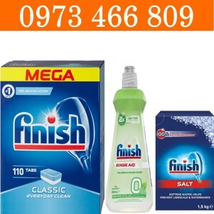 Viên rửa bát Finish Classic 110 viên hộp