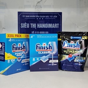 Viên rửa bát Finish Classic 110 viên hộp