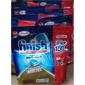 Viên rửa bát Finish túi 150 viên Nhật Bản