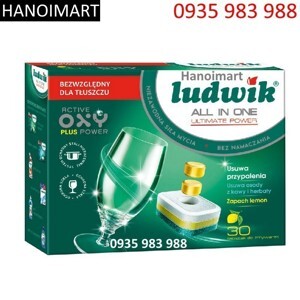 Viên rửa bát Ludwik 30 viên