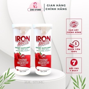 Viên sắt ngậm iron melts