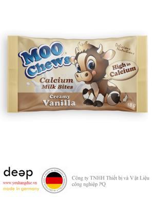 Viên sữa canxi Moo Chews - 18g, vị vani