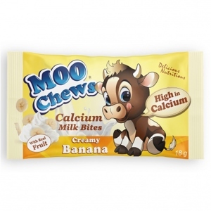 Viên sữa canxi Moo Chews - 18g, vị vani