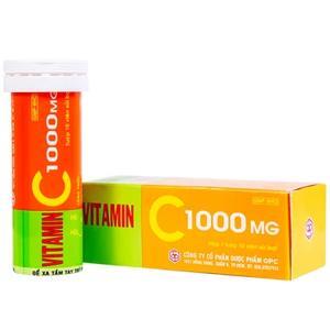 Viên sủi bổ sung vitamin C 1000mg OPC Tuýp 10 viên