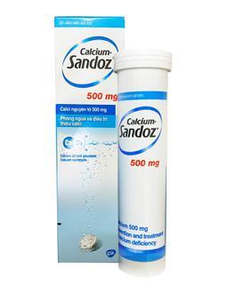 Viên sủi Calcium sandoz 500mg